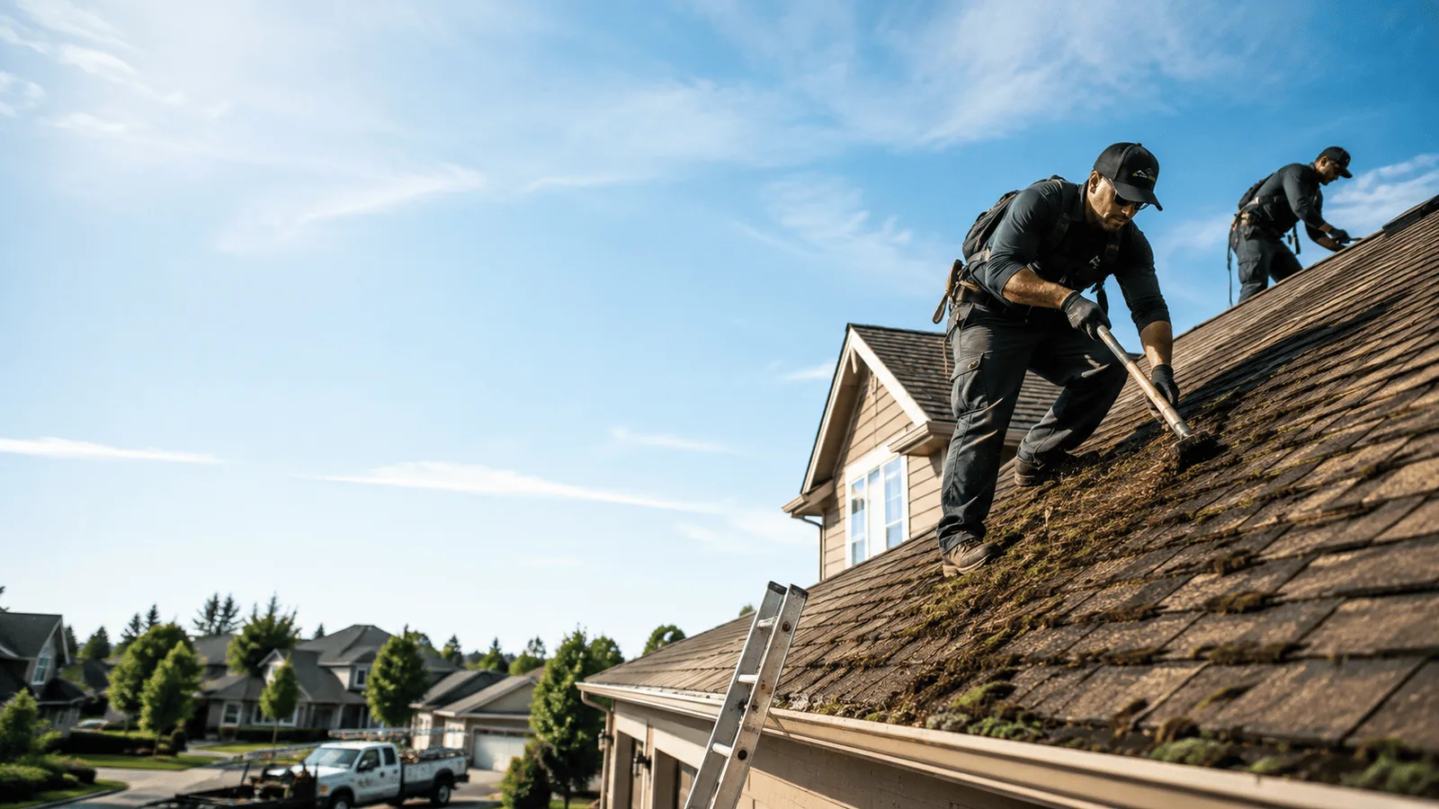 Roof Moss Removal in Trenton, NJ near me